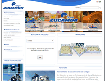 Tablet Screenshot of grupozucamor.com